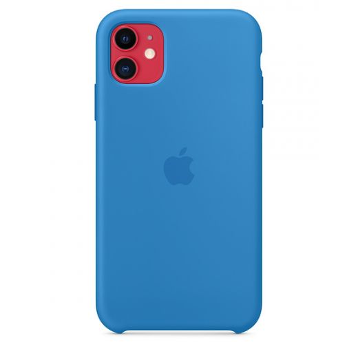 Чехол Apple Sillicone Case Surf Blue (MXYY2) для iPhone 11