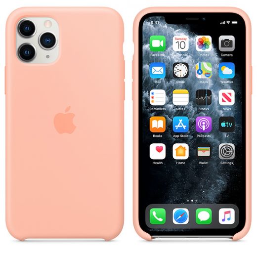 Чохол Apple Sillicone Case Grapefruit (MY1E2) для iPhone 11 Pro