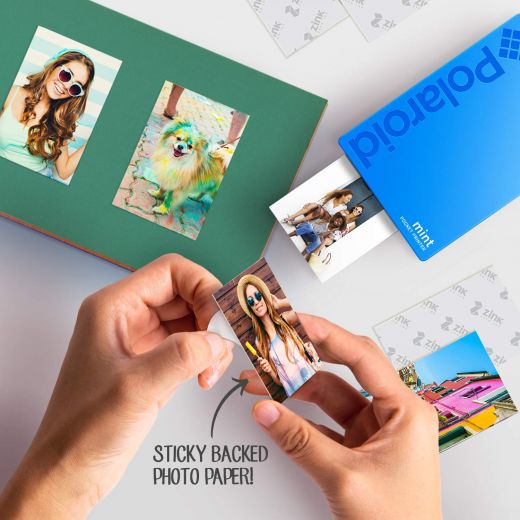 Принтер миттєвого друку Polaroid Mint Pocket Printer Blue