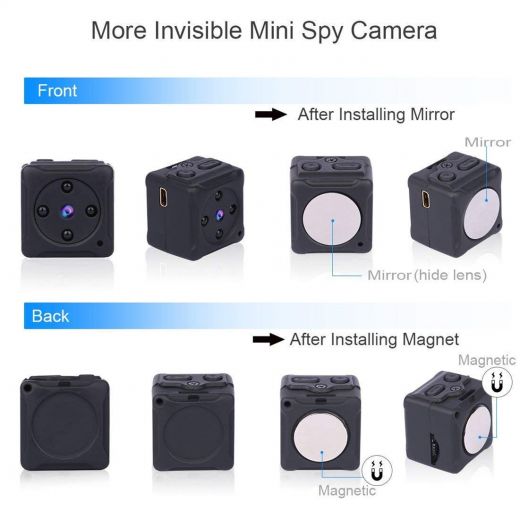 Універсальна міні-камера NIYPS Mini Spy Hidden Camera