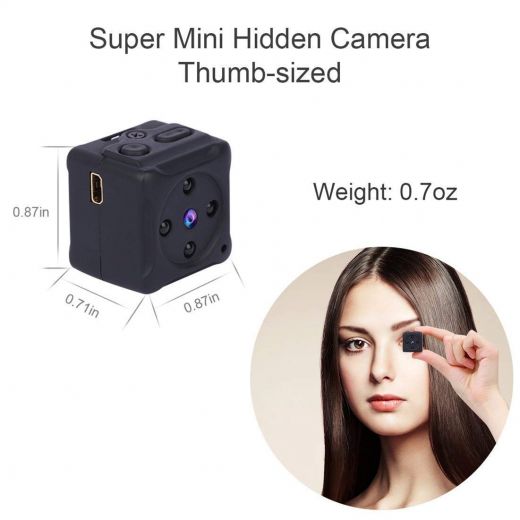 Универсальная мини-камера NIYPS Mini Spy Hidden Camera