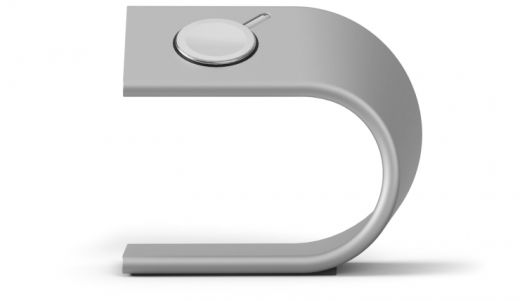 Док-станція Nomad Stand Silver для Apple Watch (STAND-APPLE-S)