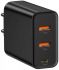 Зарядний пристрій Baseus PPS Three Output Quick Charger 60W Black (CCFS-G01)