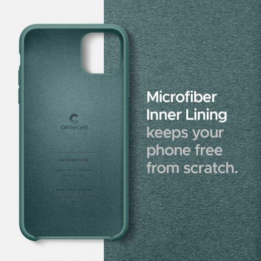 Чехол Ciel by Cyrill Silicone Collection Pine Green для iPhone 11 Pro