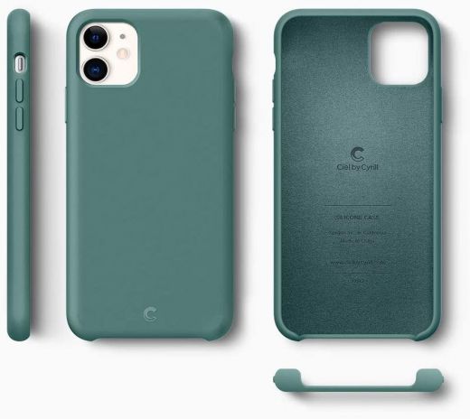 Чехол Ciel by Cyrill Silicone Collection Pine Green для iPhone 11