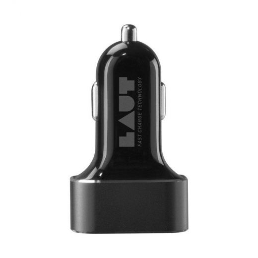 Автомобільний зарядний пристрій Laut Power Dash 7.8A 3 USB Black (LAUT_PD05_BK)