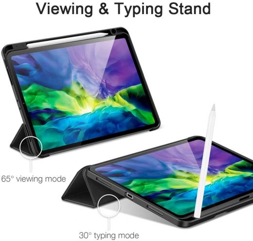 Чохол ESR Rebound Pencil Smart Case Black для iPad Pro 11" (2020/2018)