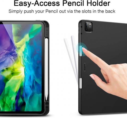 Чехол ESR Rebound Pencil Smart Case Black для iPad Pro 11" (2020/2018)