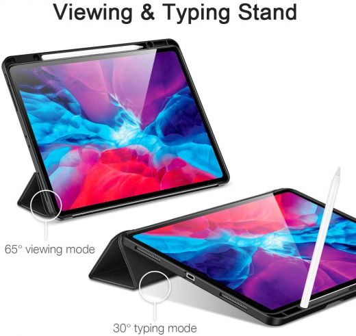 Чехол ESR Rebound Pencil Smart Case Black для iPad Pro 12.9" (2020/2018)