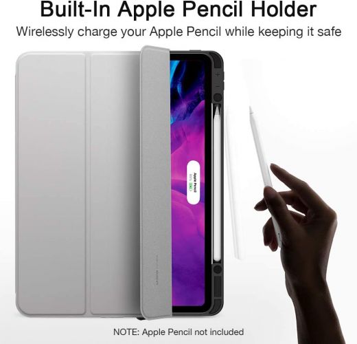 Чехол ESR Rebound Pencil Smart Case Gray для iPad Pro 12.9" (2020/2018)