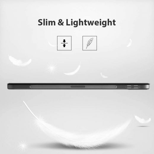 Чехол ESR Rebound Slim Smart Case Black для iPad Pro 12.9" M1 (2021 | 2020 | 2018)