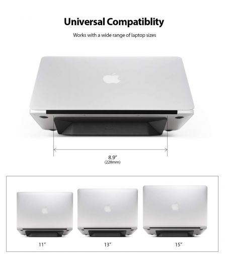 Підставка Ringke Laptop Stand Black для MacBook
