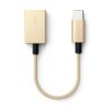 Адаптер Satechi Type-C to Type-A Cabled Adapter Gold (ST-TCCAG)