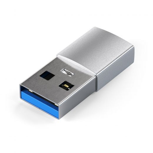 Адаптер Satechi Type-A to Type-C Adapter Silver (ST-TAUCS)