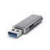 Адаптер Satechi Aluminum Type-C USB 3.0 and Micro/SD Space Gray (ST-TCCRAM)