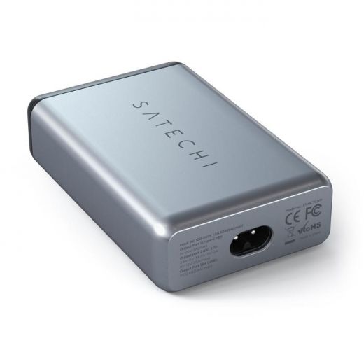Адаптер Satechi USB-C 75W Travel Charger Space Gray (ST-MCTCAM)