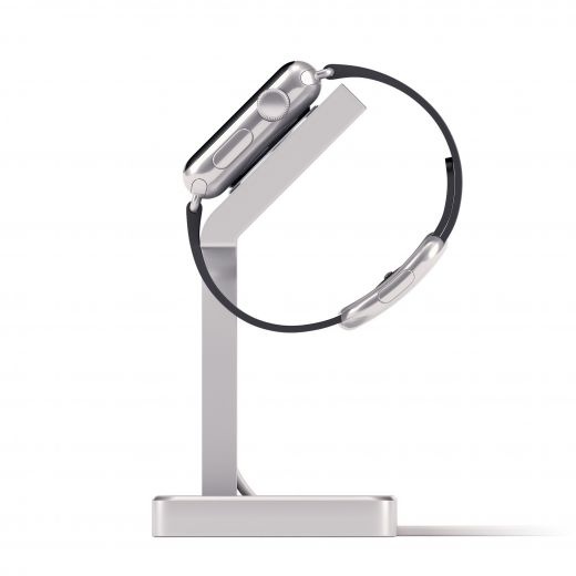 Подставка Satechi Charging Stand для Apple Watch Silver (ST-AWSS)