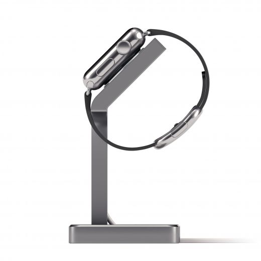 Подставка Satechi Charging Stand для Apple Watch Space Gray (ST-AWSM)