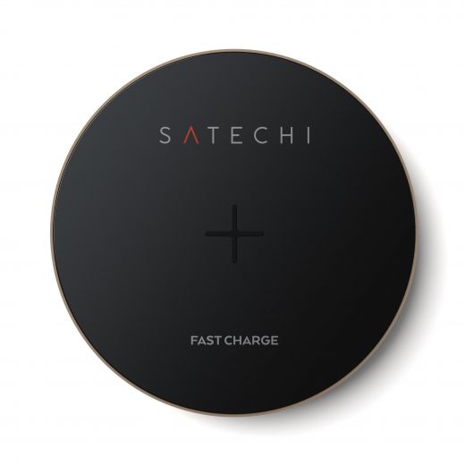 Бездротова зарядка Satechi Wireless Charging Pad Gold (ST-WCPG)