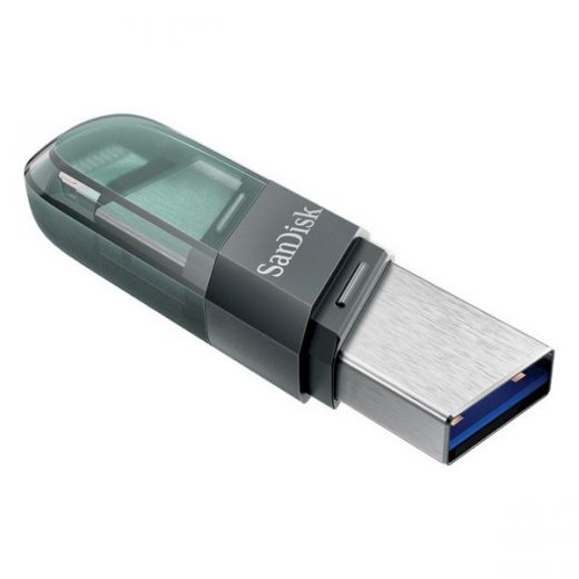 Флешка USB SanDisk iXpand Flip 128GB Lightning (SDIX90N-128G-GN6NN)