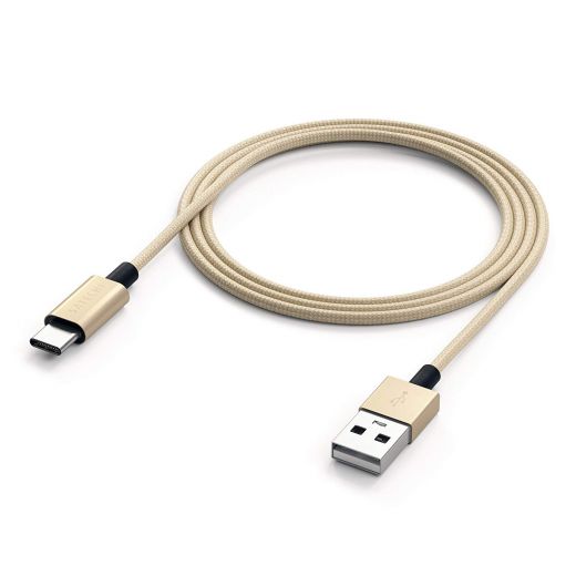 Кабель Satechi Aluminum Type-C USB 3.1 to Type-A USB 2.0 Cable Gold (ST-TCTAG)
