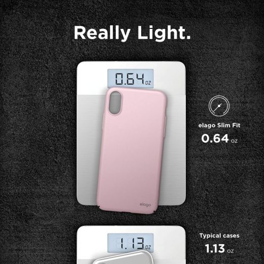 Чехол Elago Slim Fit Lovely Pink для iPhone Xs Max