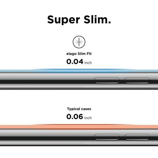 Чехол Elago Slim Fit Frosted Clear для iPhone Xs Max