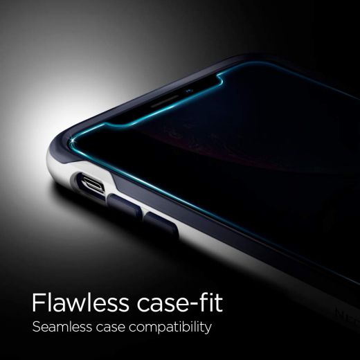 Захисне скло Spigen Tempered Glass Black Privacy для iPhone 11 Pro/X/XS