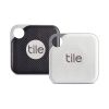 Брелок Tile Pro with Replaceable Battery - 2 (1 x Black, 1 x White) Pack для пошуку речей