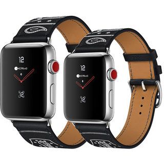 Ремешок COTEetCI Fashion W13 Leather Black (WH5218-BK) для Apple Watch 38/40mm