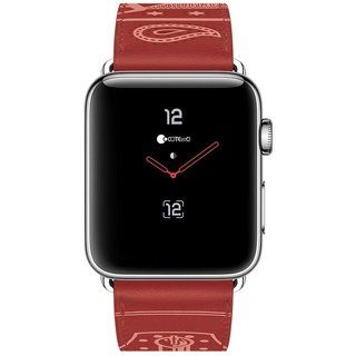 Ремінець COTEetCI Fashion W13 Leather  Red (WH5218-RD) для Apple Watch 38/40mm
