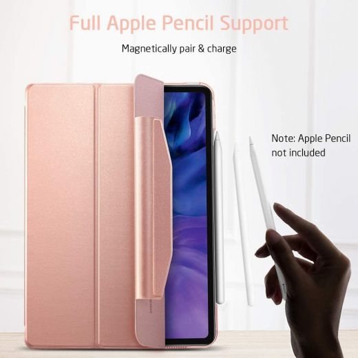Чехол ESR Yippee Trifold Smart Case Rose Gold для iPad Pro 11" M1 | M2 (2021 | 2022)