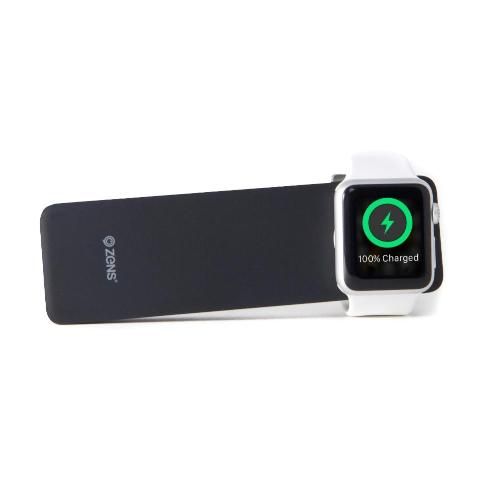 Павербанк (Зовнішній акумулятор) Zens Apple iPhone/Watch Power Bank 4000 mAh Black (ZEPW02B/00)