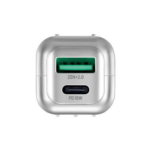 Павербанк (Зовнішній акумулятор) Zendure SuperMini 5K 5000mAh Portable Charger Silver (ZDSM5PD)
