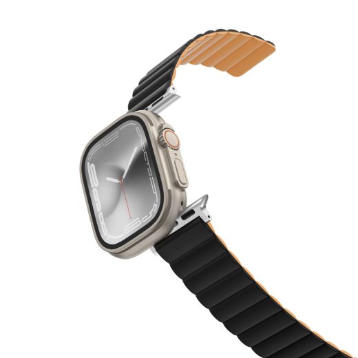 Магнітний ремінець AMAZINGthing Smoothie Pro Mag Magnetic Black для Apple Watch 49мм | 45мм | 44мм