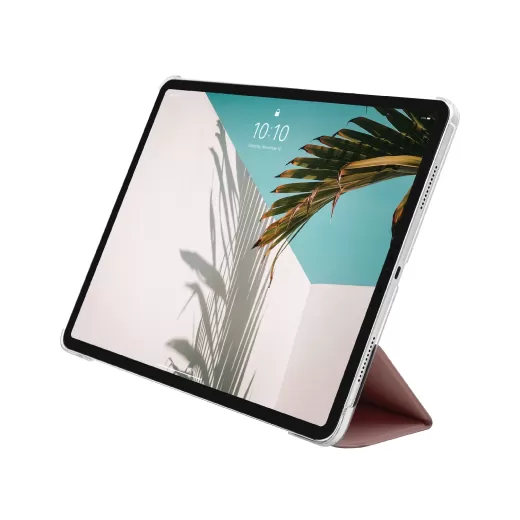 Чохол-книжка Macally Protective Case and Stand Rose для iPad Pro 12.9" (2022 | 2021 | М1 | M2) (BSTANDP6L-RS)