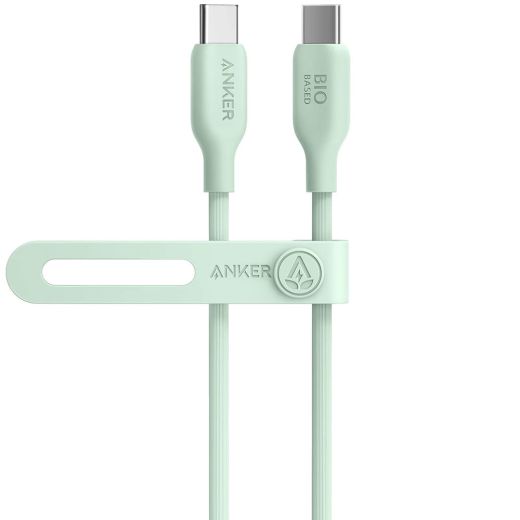 Кабель Anker 543 USB-C to USB-C Cable (Bio-Based) 0.9m Natural Green (A80E1061)