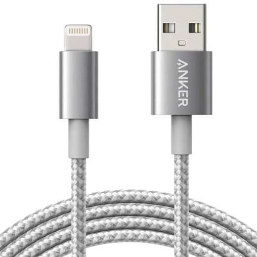 Кабель Anker 331 USB-A to Lightning Cable 1.8m Silver (A8153041)