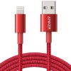 Кабель Anker 331 USB-A to Lightning Cable 1.8m Red (A8153091)