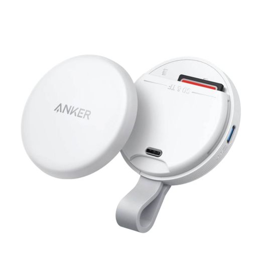 Адаптер Anker MagGo USB-C Adapter (3 в 1, 10Gbps) Aurora White
