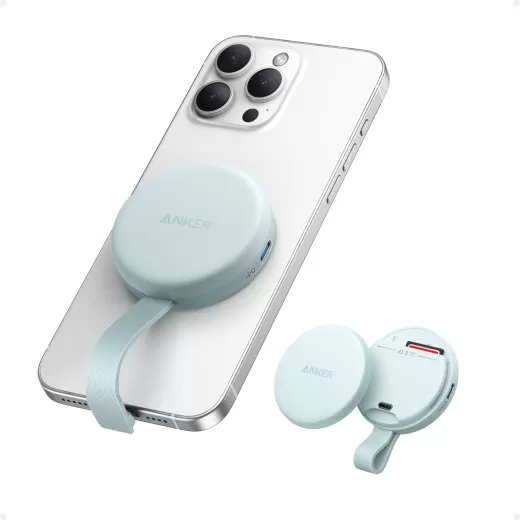 Адаптер Anker MagGo USB-C Adapter (3 в 1, 10Gbps) Buds Green