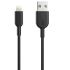 Кабель Anker 321 USB-A to Lightning Cable 0.9m Black (A8432)