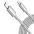Кабель Anker 331 USB-C to Lightning Cable 1.8m Silver (A8623041)