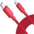 Кабель Anker 331 USB-C to Lightning Cable 3m Red (A8624091)