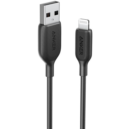 Кабель Anker 541 USB-A to Lightning Cable 1.8m Black (А8813)