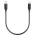 Кабель Anker 541 USB-C to Lightning Cable 0.3m Black (A8831011)