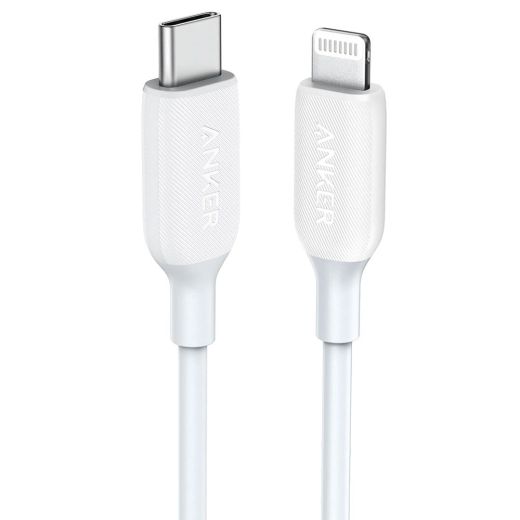 Кабель Anker 541 USB-C to Lightning Cable 1.8m White (A8833021)