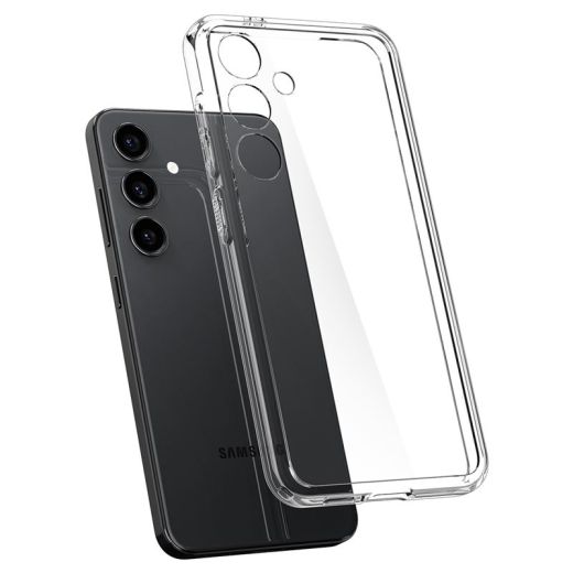 Прозорий чохол Spigen Ultra Hybrid Crystal Clear для Samsung Galaxy S24 (ACS07349)