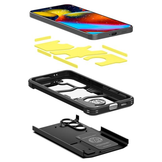 Чохол-підставка Spigen Tough Armor Black для Samsung Galaxy S24 Plus (ACS07332)