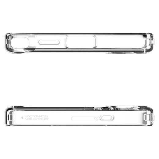 Прозорий чохол Spigen Ultra Hybrid MagSafe Zero One White для Samsung Galaxy S25 Ultra (ACS08958)
